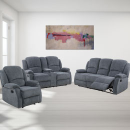 London Luxury 3 Piece Sofa Collection